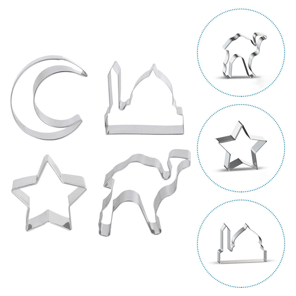 Cookie Cutter Set - مجموعة قوالب بسكويت من الفولاذ المقاوم