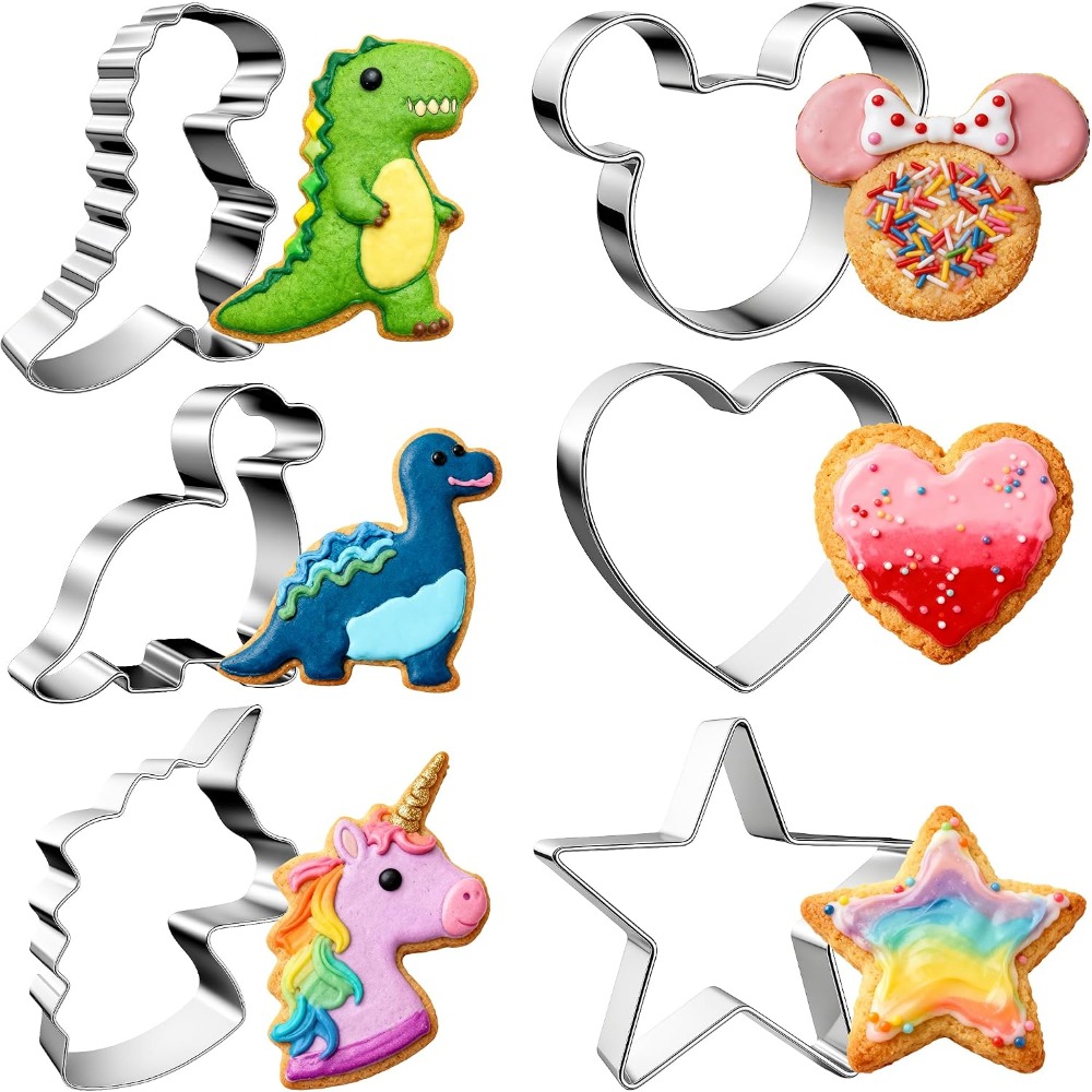 Cookie Cutter Set - مجموعة قوالب بسكويت من الفولاذ المقاوم