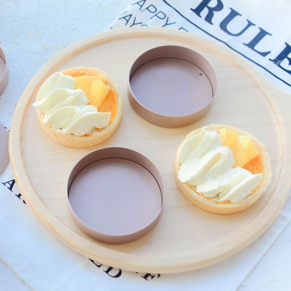 Tart Pan Loose - قالب فطيرة من سبائك الألومنيوم بمقبض