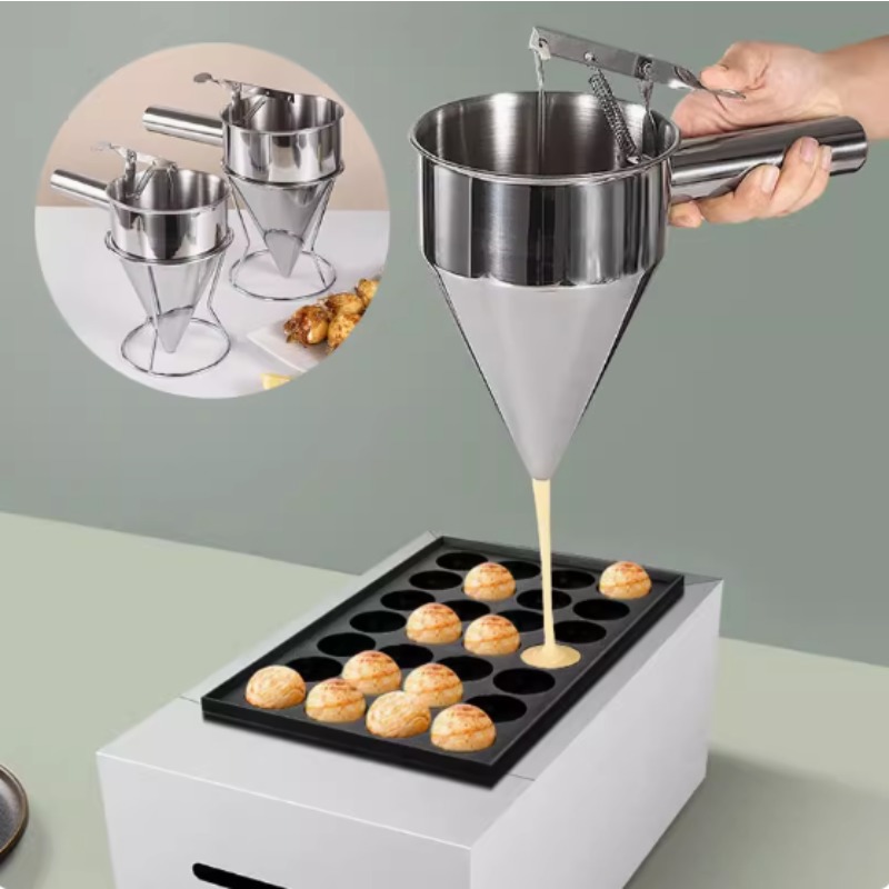 Kitchen Baking Store - موزع سوائل من الفولاذ المقاوم للصدأ