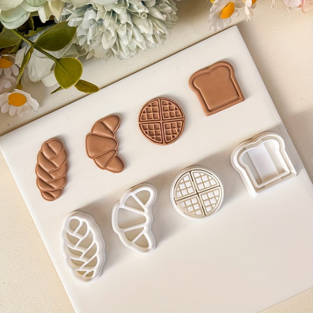 Cookie Cutter Set - مجموعة قوالب تقطيع الكوكيز بتصميم الخبز