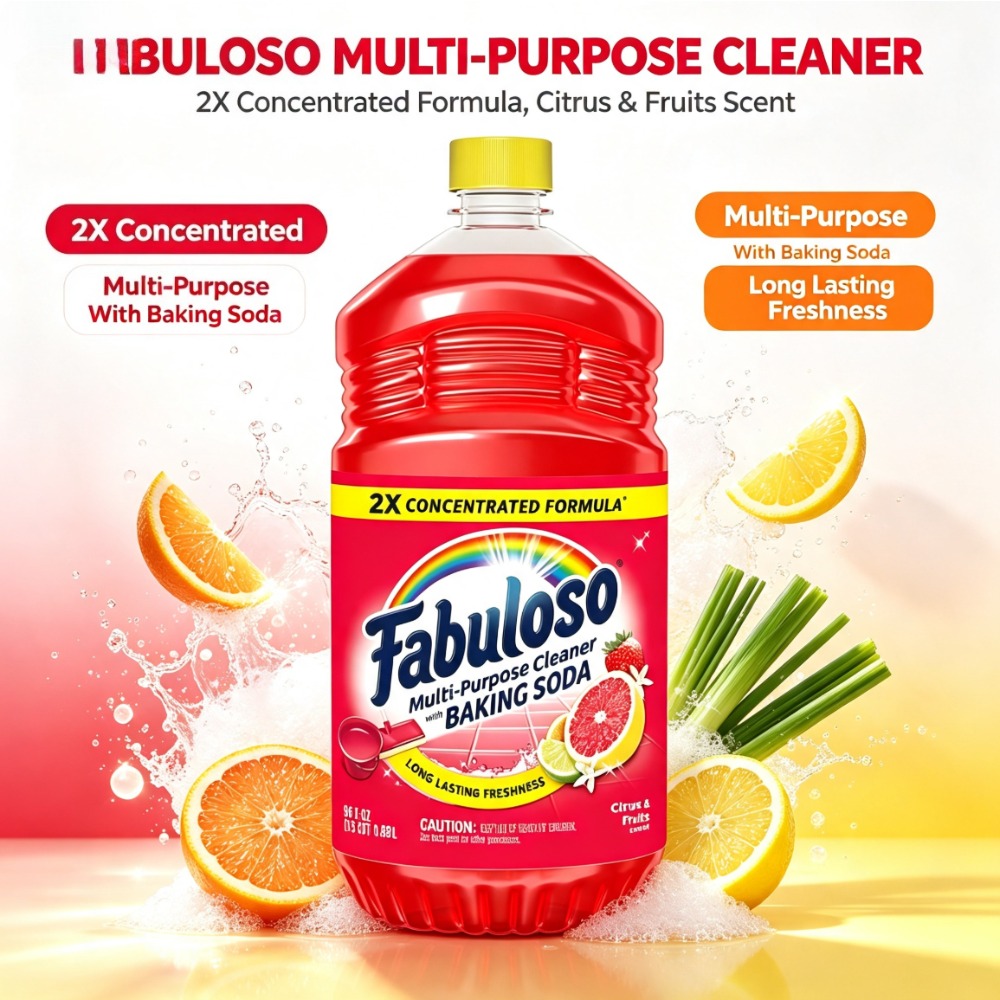منظف متعدد الاستخدامات بتركيز  - مراجعة Kitchen Baking Soda وسعره