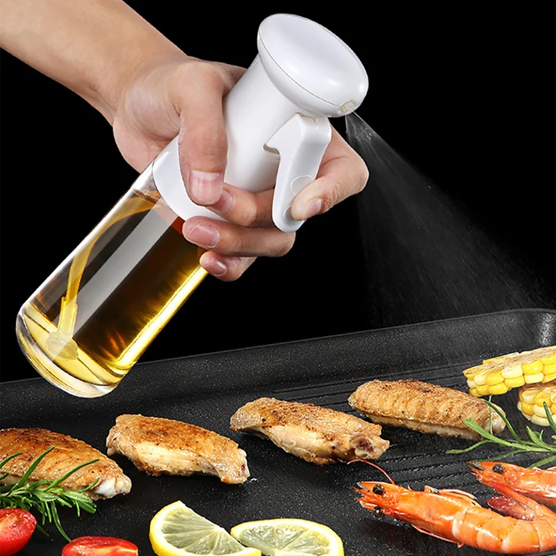 200 مللي الزجاج بخاخ زيت الزيت - مراجعة Kitchen Glass Baking Set وسعره