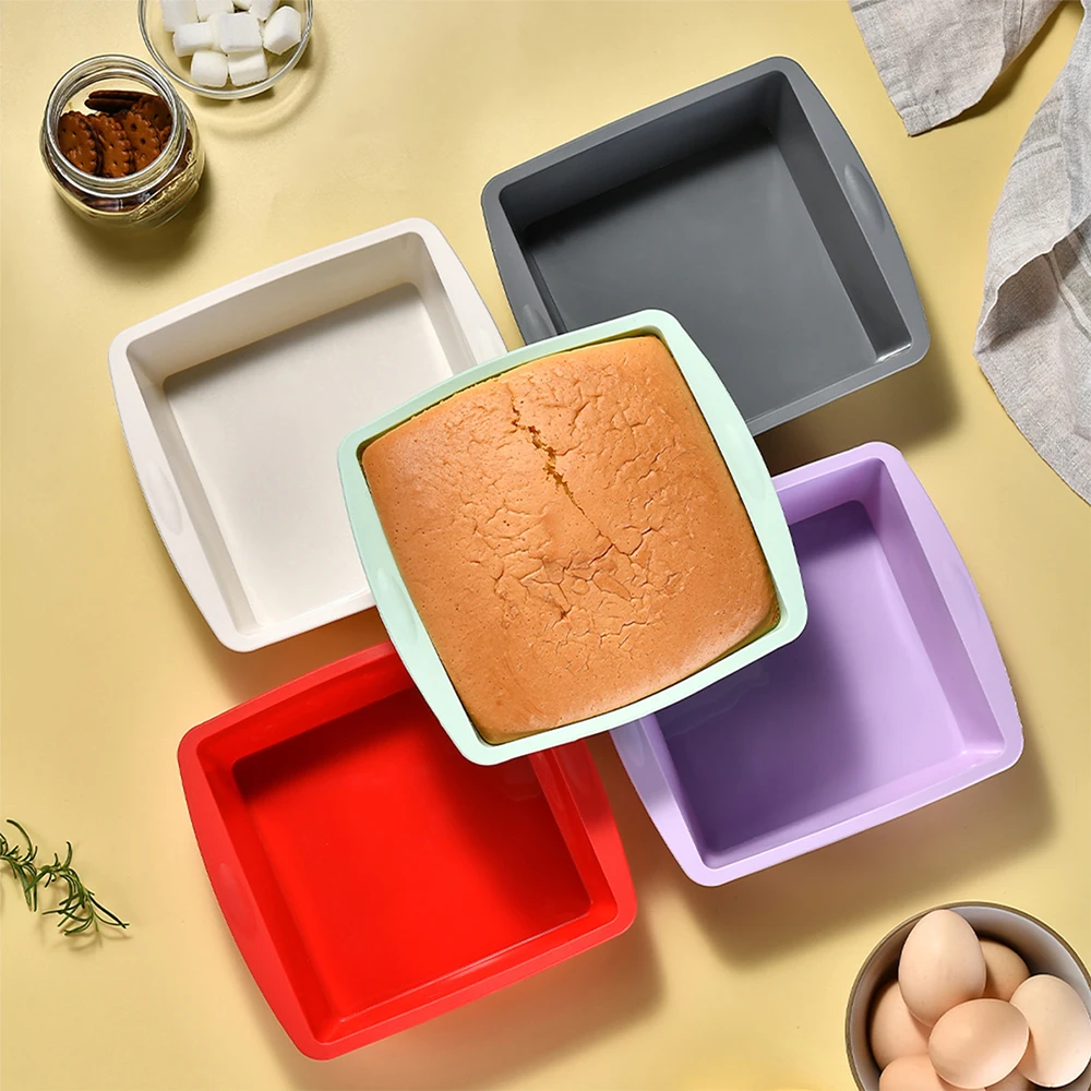 قالب سيليكون مربع الشكل سهل ال - مراجعة Kitchen Baking Store وسعره