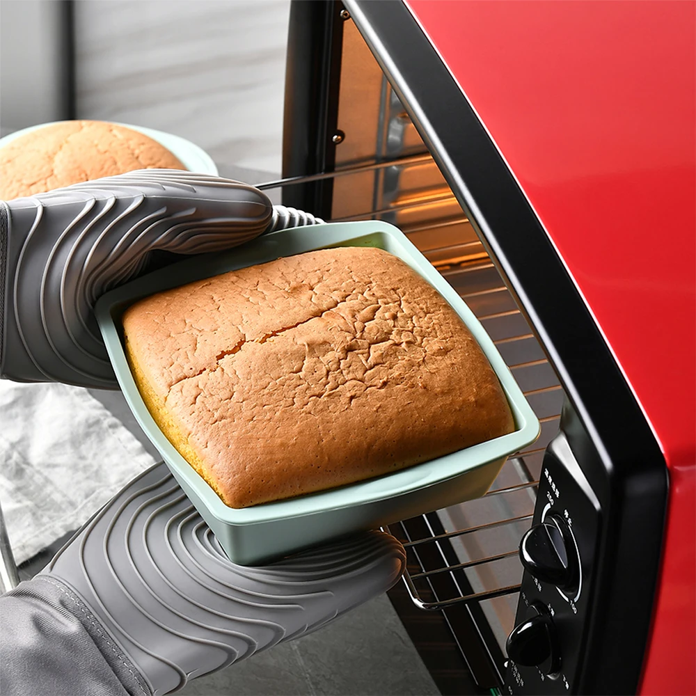 قالب سيليكون مربع الشكل سهل ال - مراجعة Kitchen Baking Store وسعره