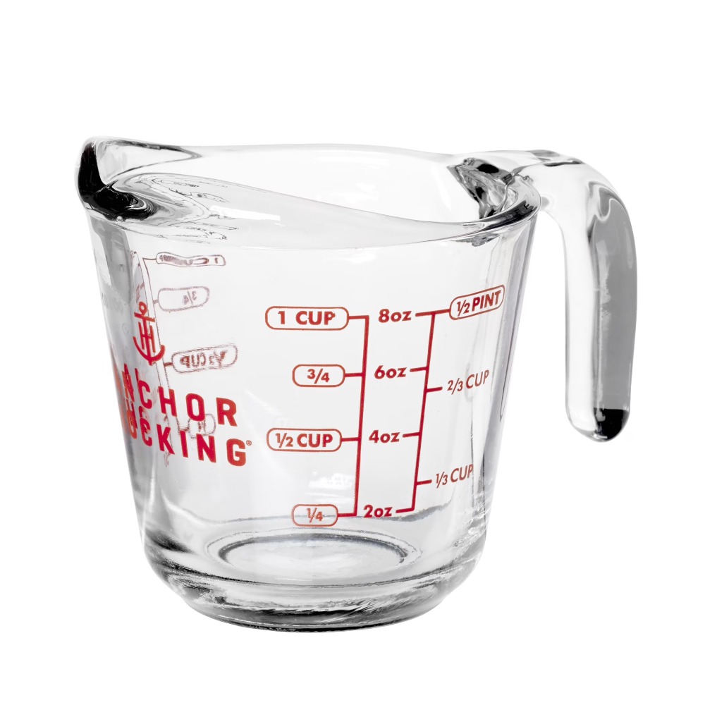 طقم أكواب قياس زجاجية من قطعتي - مراجعة Kitchen Glass Baking Set وسعره