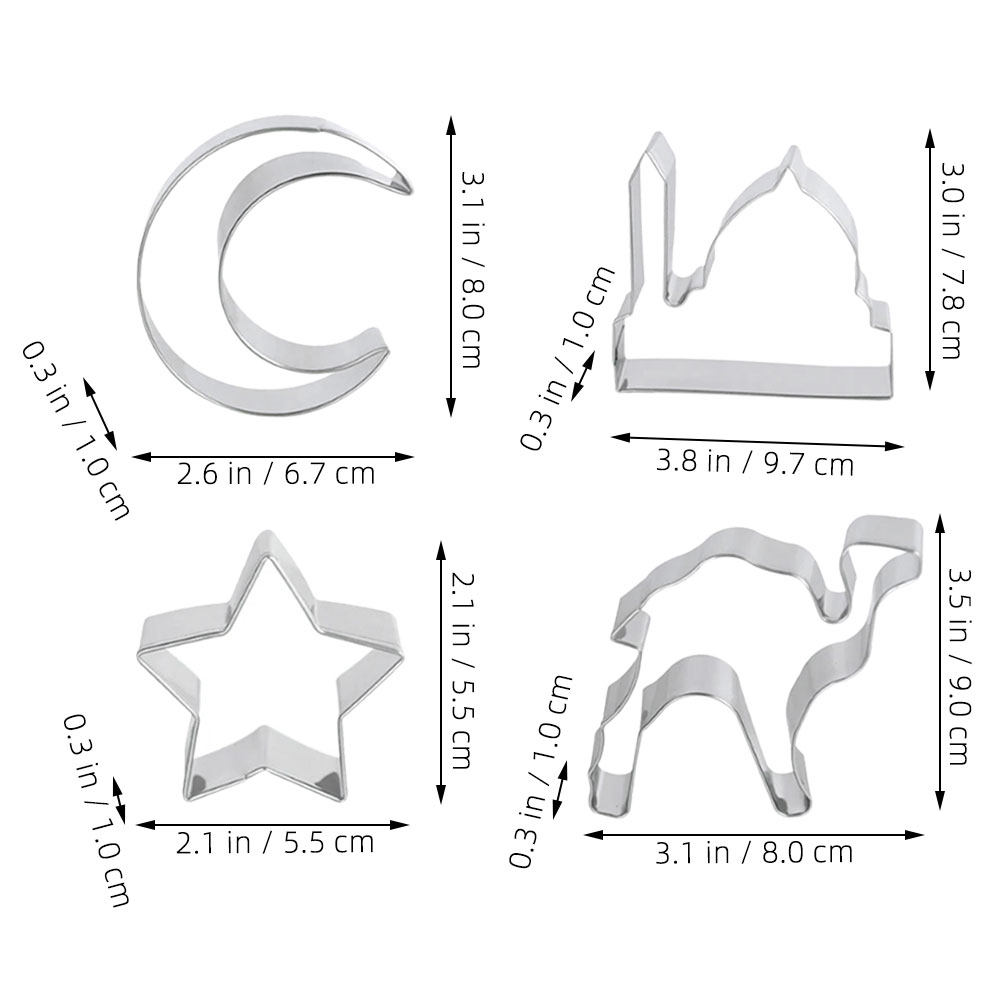 مجموعة قوالب بسكويت من الفولاذ - مراجعة Cookie Cutter Set وسعره