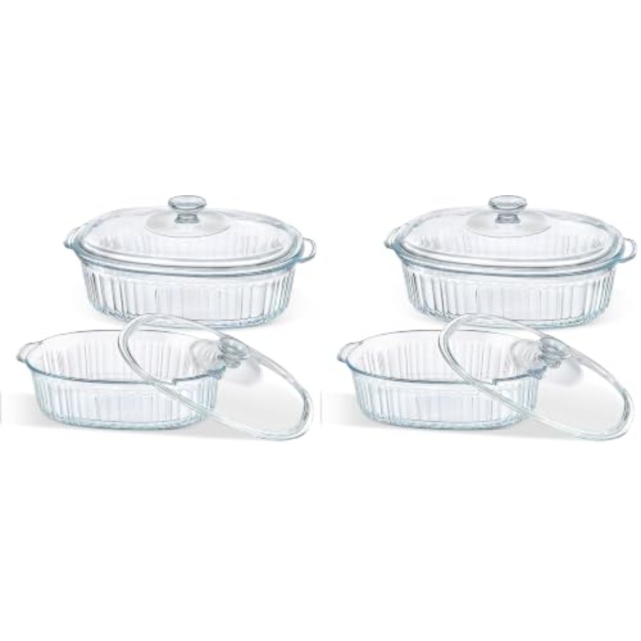 مجموعة أطباق خبز للاستخدام في  - مراجعة Kitchen Glass Baking Set وسعره