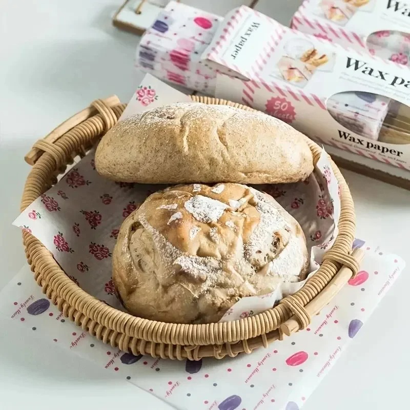 50 قطعة من ورق تغليف الطعام ال - مراجعة Kitchen Paper For Baking وسعره