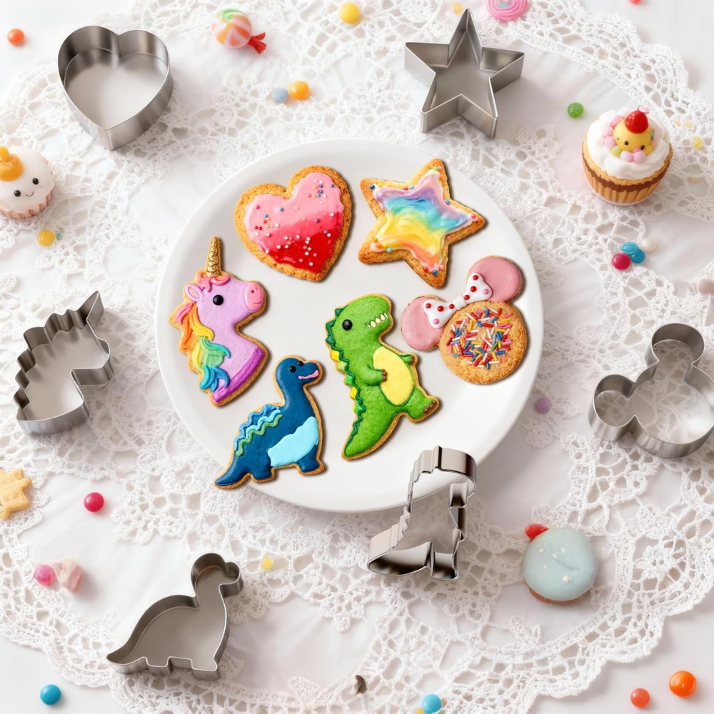 مجموعة قوالب بسكويت من الفولاذ - مراجعة Cookie Cutter Set وسعره