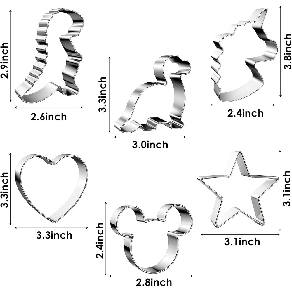 مجموعة قوالب بسكويت من الفولاذ - مراجعة Cookie Cutter Set وسعره