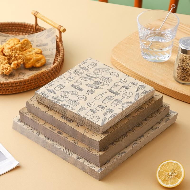 100 قطعة النفط واقية الخبز الغ - مراجعة Kitchen Paper For Baking وسعره