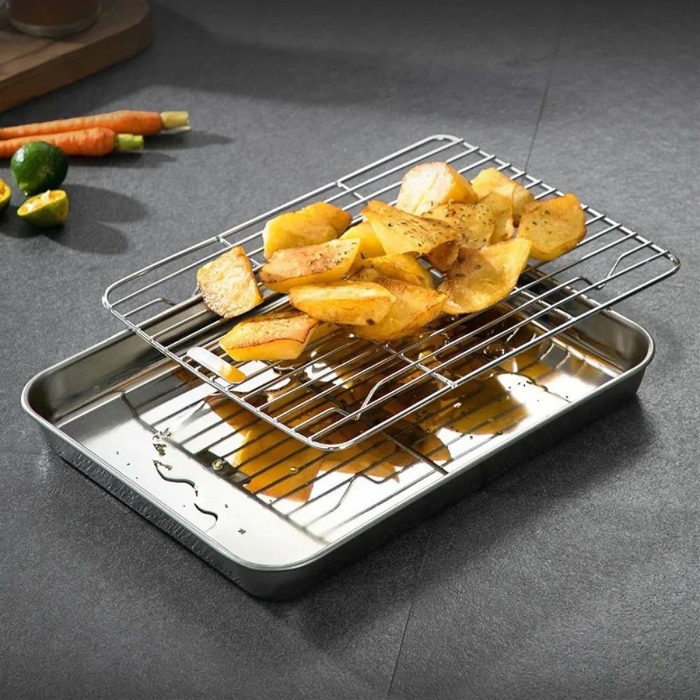 صينية خبز محمولة غير لاصقة من  - مراجعة Kitchen Oven Baking Pans وسعره