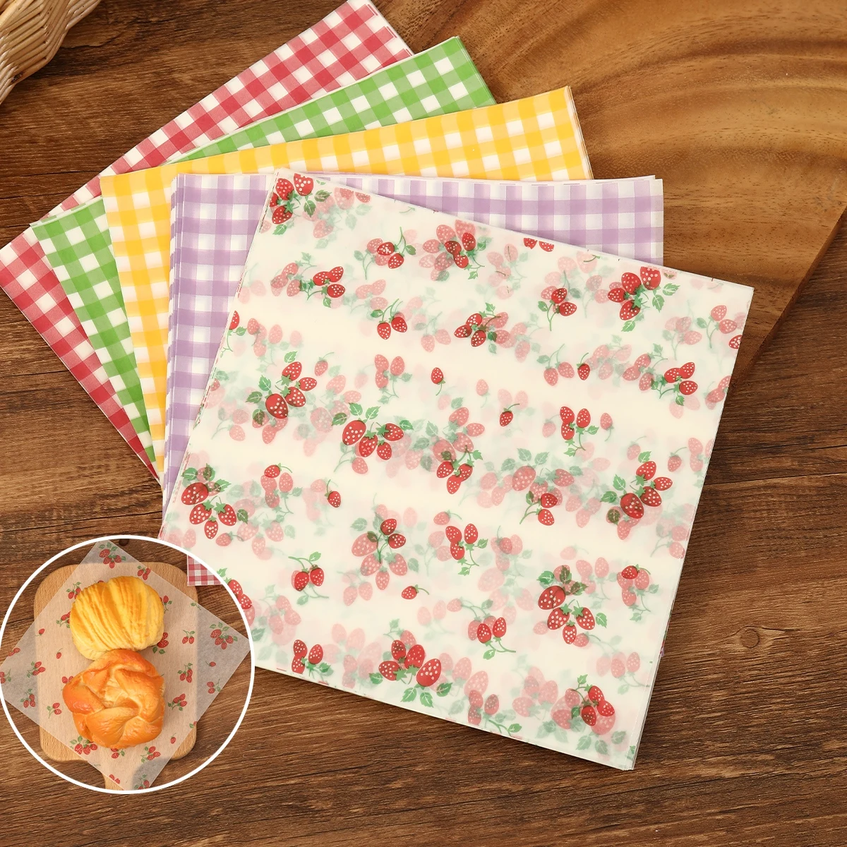 50 قطعة من ورق التغليف المقاوم - مراجعة Kitchen Paper For Baking وسعره