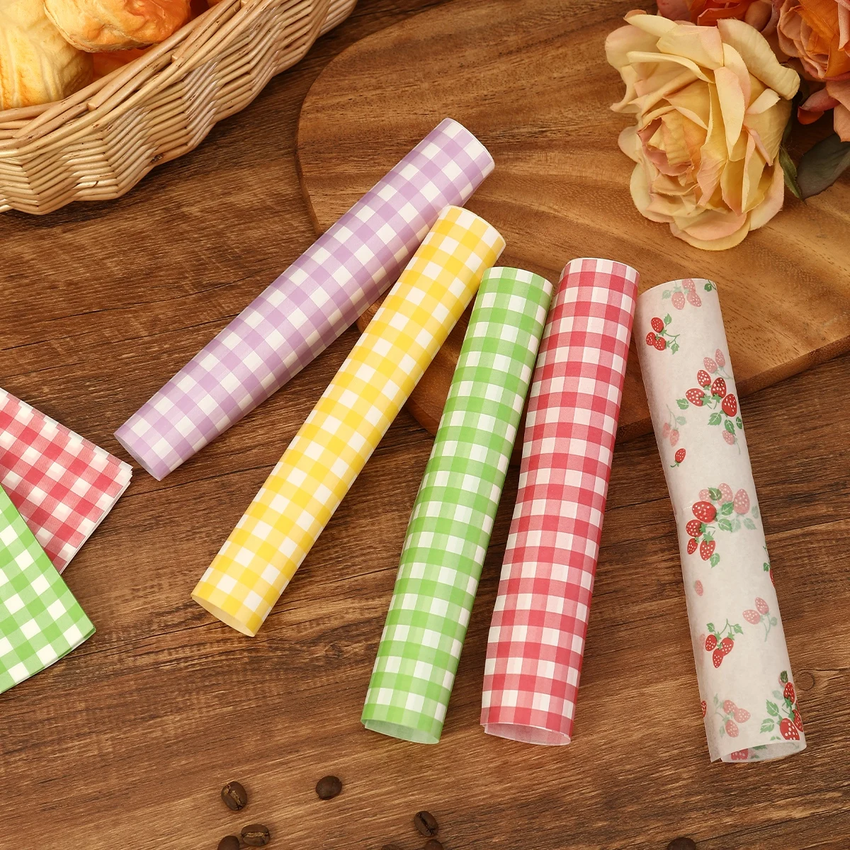 50 قطعة من ورق التغليف المقاوم - مراجعة Kitchen Paper For Baking وسعره