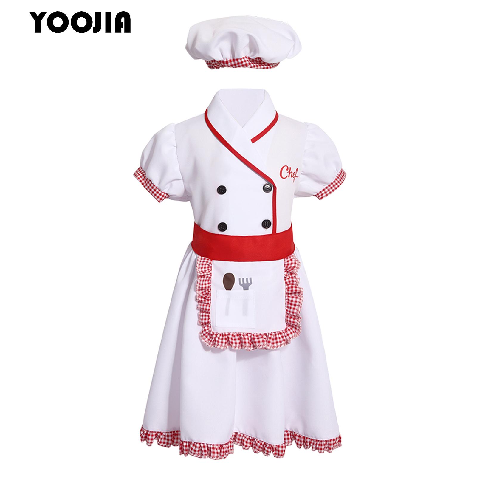 الأولاد فتاة الشيف الزي الرسمي - مراجعة Cooking Chef Xl وسعره