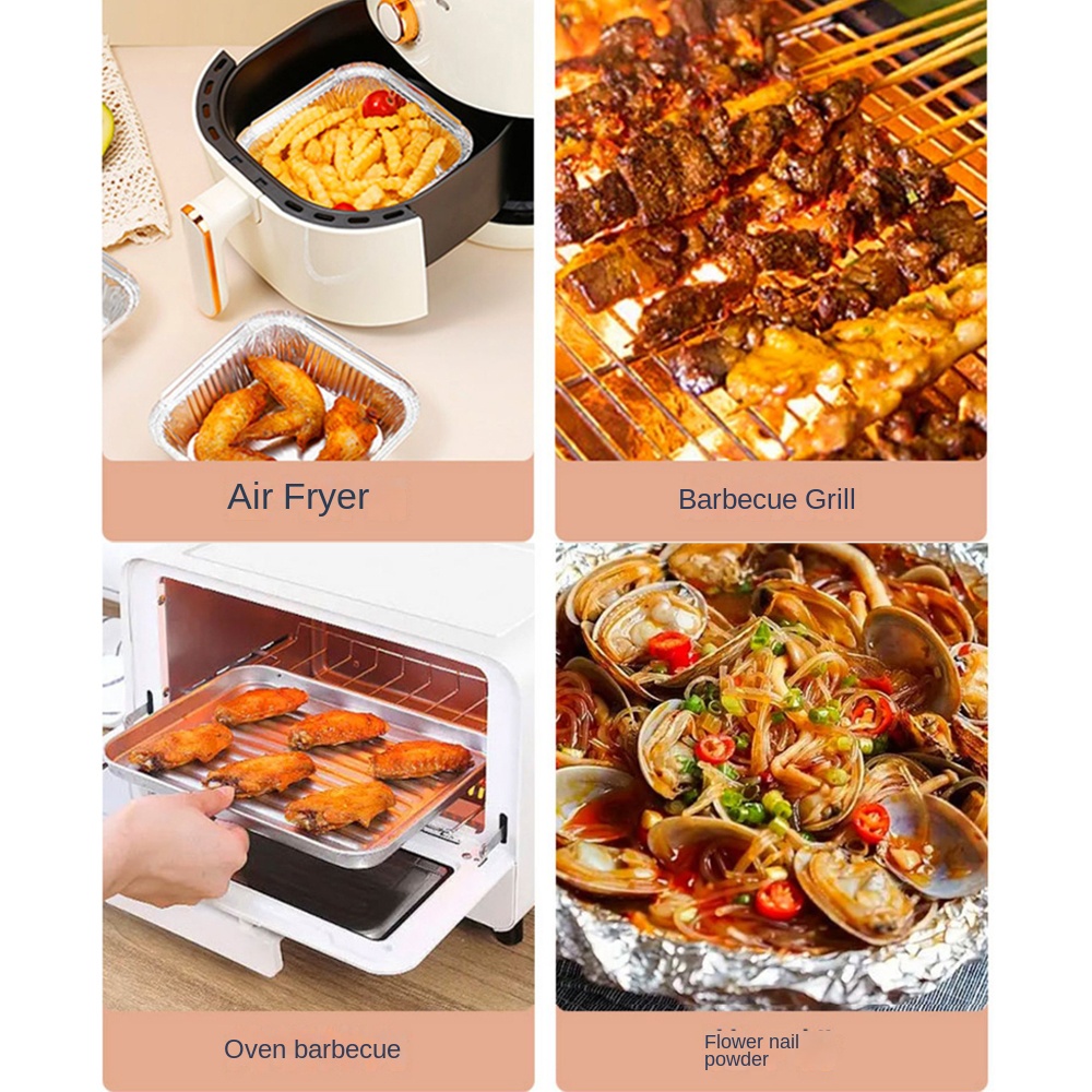 مقلاة من رقائق الألومنيوم للمق - مراجعة Kitchen Oven Baking Pans وسعره