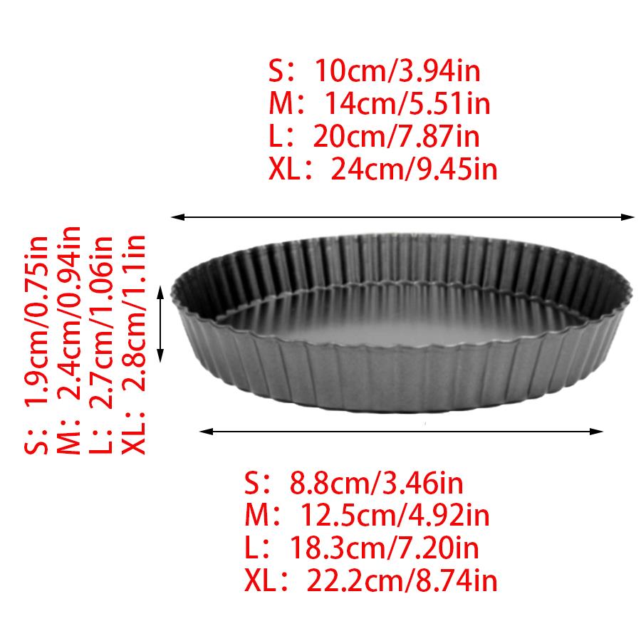 قطعتان من قالب فطيرة بحافة ممو - مراجعة Tart Pan Loose وسعره