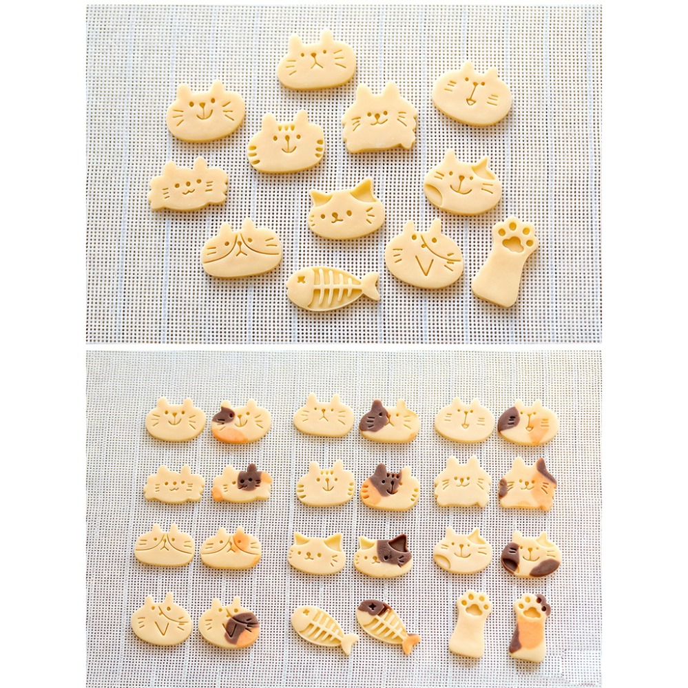 قوالب تقطيع الكوكيز على شكل قط - مراجعة Kitchen Baking Store وسعره