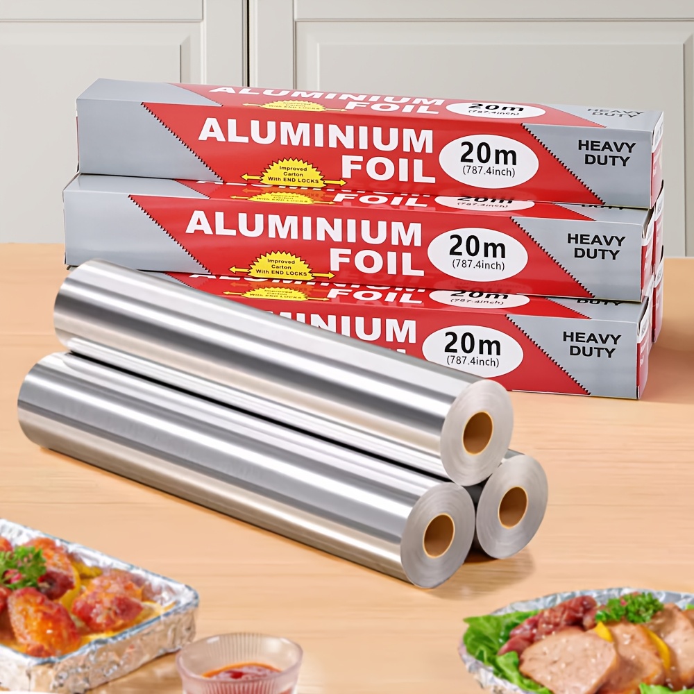 لفة ورق ألومنيوم متينة، بطول 5 - مراجعة Kitchen Paper For Baking وسعره