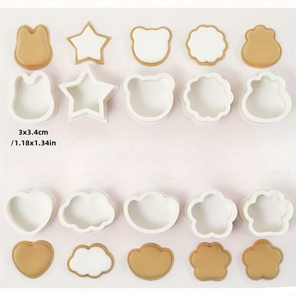 مجموعة من 10 قطع قوالب تشكيل ا - مراجعة Cookie Cutter Set وسعره