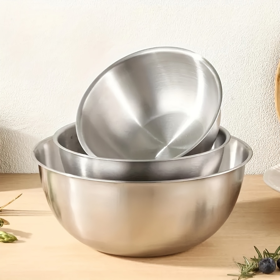 طقم أوعية سلطة من الفولاذ المق - مراجعة Kitchen Baking Store وسعره