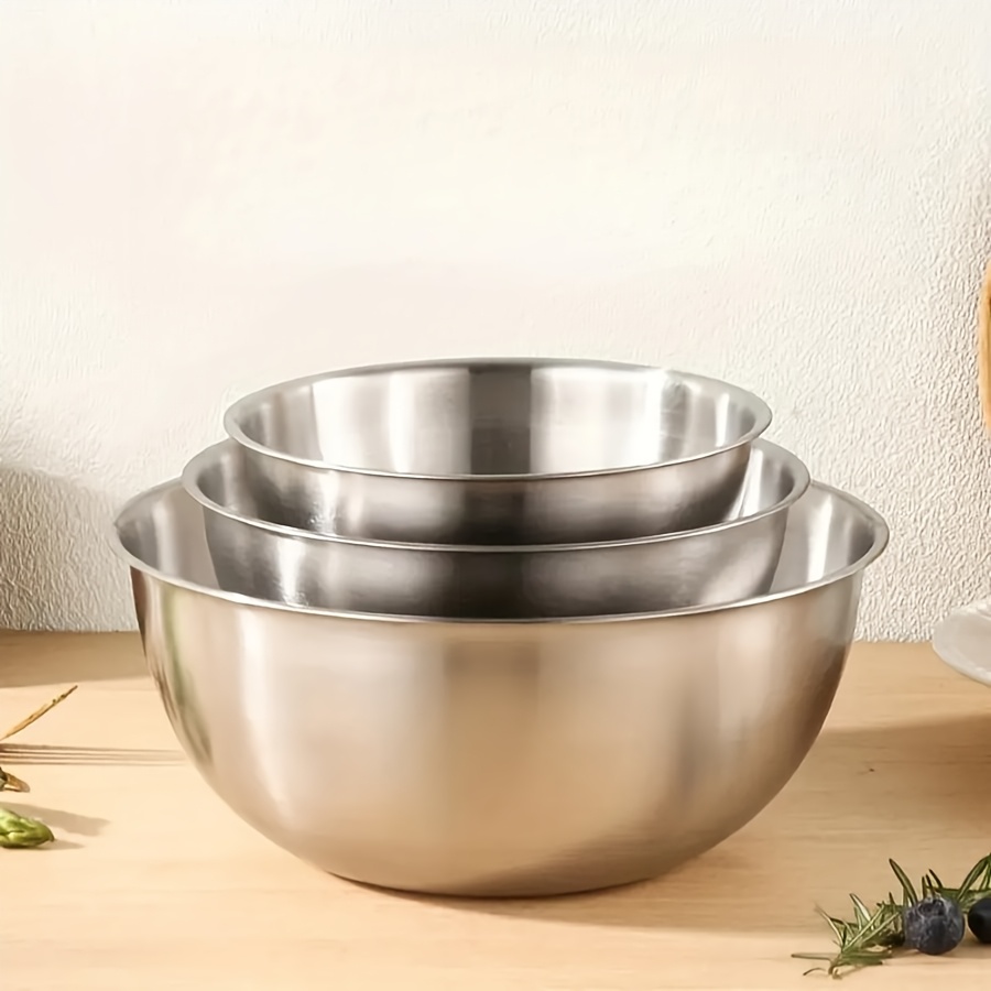 طقم أوعية سلطة من الفولاذ المق - مراجعة Kitchen Baking Store وسعره