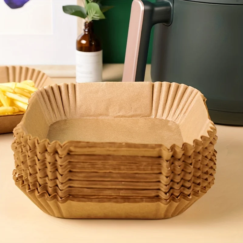 30/50 حزمة مقلاة الهواء ورقة م - مراجعة Kitchen Paper For Baking وسعره