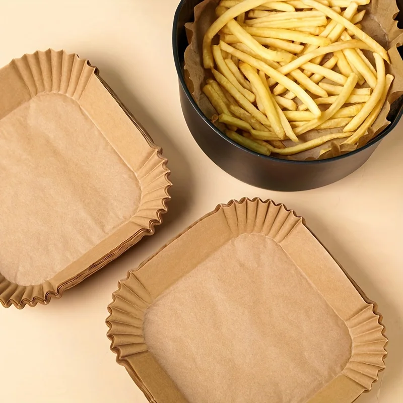 30/50 حزمة مقلاة الهواء ورقة م - مراجعة Kitchen Paper For Baking وسعره