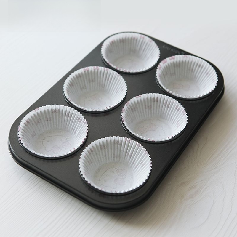 أكواب خبز كرتونية لطيفة مطبوعة - مراجعة Kitchen Paper For Baking وسعره