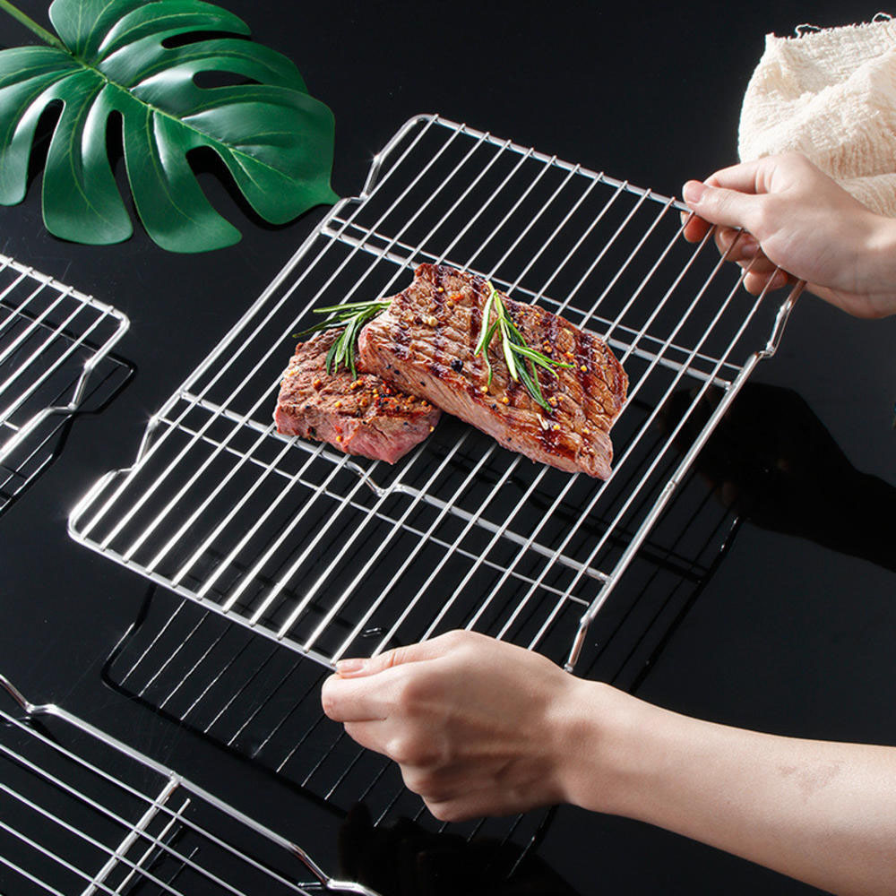 الفولاذ المقاوم للصدأ الشواء ش - مراجعة Kitchen Baking Store وسعره