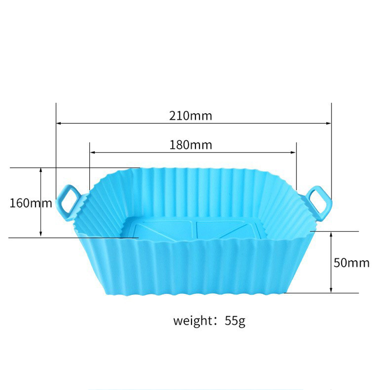 قالب سيليكون للقلاية الهوائية، - مراجعة Kitchen Oven Baking Pans وسعره